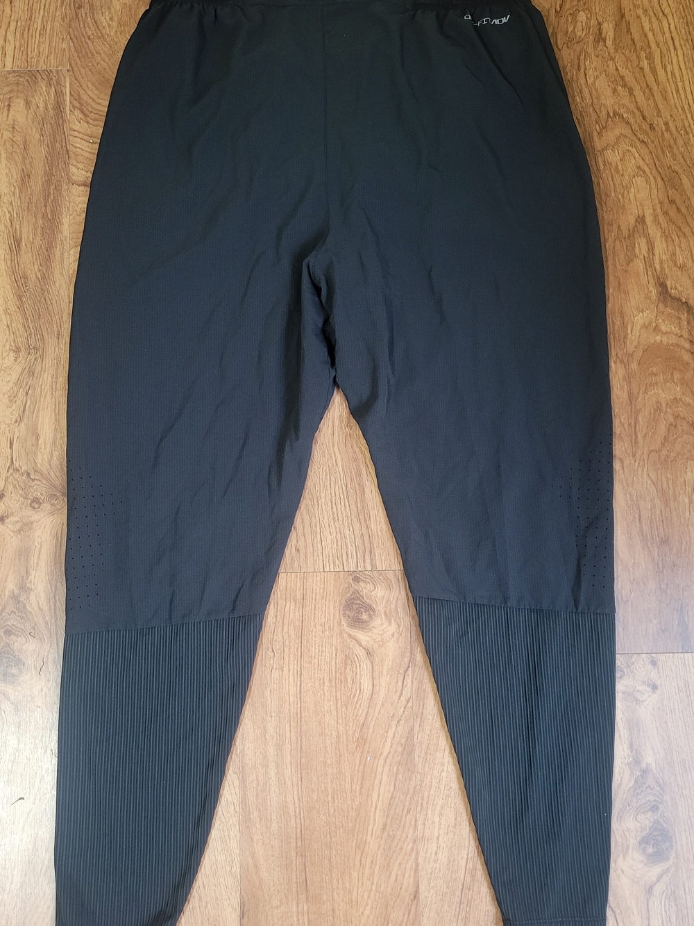 Nike Black Dri-FIT Racing Jogger Pants with White Swoosh - Picture 5 of 5